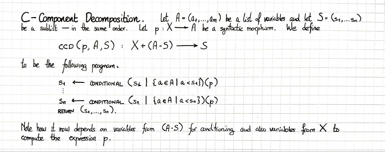 c-component-decomposition